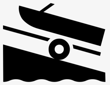 Boat On A Ramp - Boat Launch Clip Art, HD Png Download, Free Download