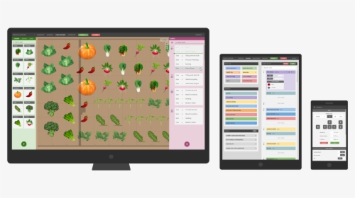 Farmbot Genesis Web App On Different Devices - Farmbot Software, HD Png Download, Free Download
