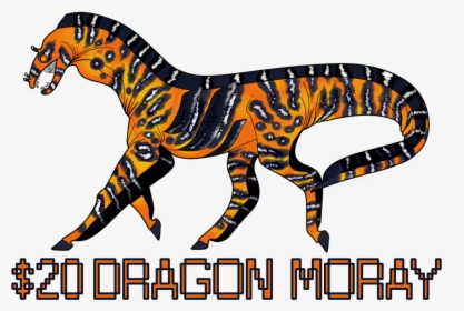 Moray Eel Monster Adopt - Tiger, HD Png Download, Free Download