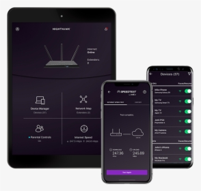 App-devices - Netgear Nighthawk App, HD Png Download, Free Download