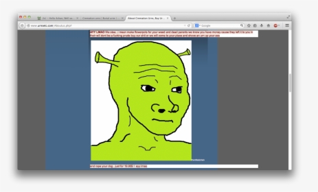 Shrek Black And White, HD Png Download, Free Download