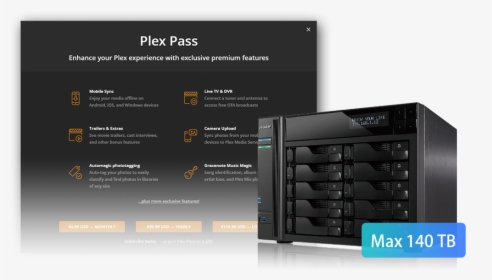 Nas Plex Server - Disk Array, HD Png Download, Free Download