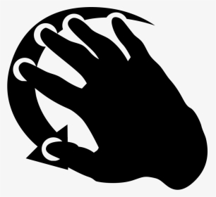 Movement Clipart Hand Movement - Hand Movement Icon, HD Png Download, Free Download