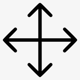Move Direction Arrow - Panning Icon, HD Png Download, Free Download