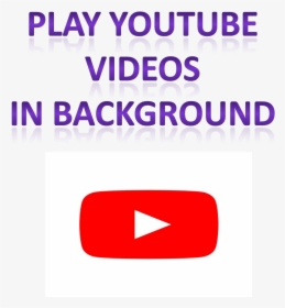 Play Youtube In Background Using Android App - Parallel, HD Png Download, Free Download