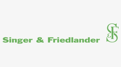 Singer & Friedlandler Logo Png Transparent - Graphics, Png Download, Free Download