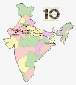 Only India Map, HD Png Download, Free Download