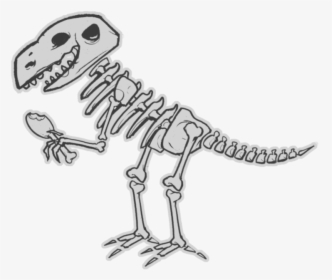 Dinosaur Clipart Dinosaur Bone - Dinosaur Bones Png, Transparent Png, Free Download