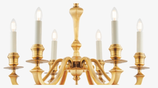Demo Image - Brass 6 Arm Chandelier, HD Png Download, Free Download
