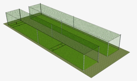 Buy Cricket Net In Hyderabad - Cricket Net Top View Png, Transparent Png, Free Download