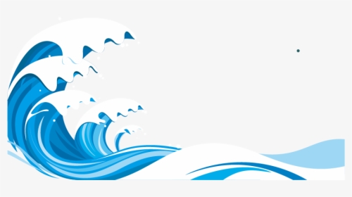 Blue Vector Sea Pattern - Sea Wave Vector Png, Transparent Png, Free Download