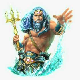 Almighty Reels™ Realm Of Poseidon - Almighty Reels Realm Of Poseidon, HD Png Download, Free Download