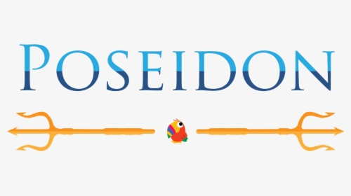 Poseidon Logo - Poseidon Font, HD Png Download, Free Download