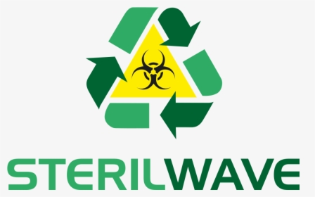 Logo Sterilwave - Made With Recycled Materials, HD Png Download, Free Download