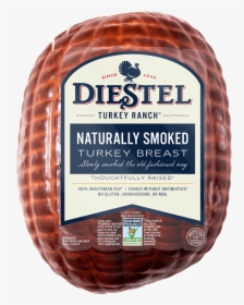 Delibulk Turkeybreast Naturallysmoked Non-gmo Rendering - Diestel Turkey Peppered, HD Png Download, Free Download