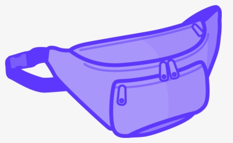 Hip Clip Fanny Pack - Fanny Pack Clip Art, HD Png Download, Free Download