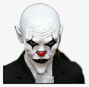 #creepy #clown #clowns - Scary Clown Makeup Black And White, HD Png Download, Free Download