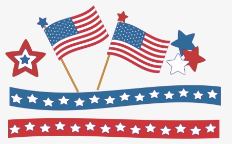 Free July 4th Clipart 1 Png - Happy 4th Of July Png, Transparent Png, Free Download