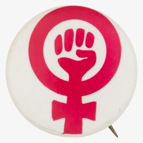 Women"s Liberation Red Cause Button Museum - Women's Liberation Movement Button, HD Png Download, Free Download