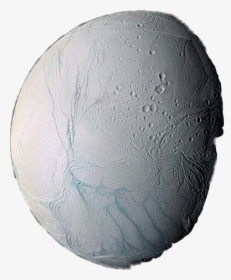 #moon #enceladus #saturn #silver #planet - Circle, HD Png Download, Free Download