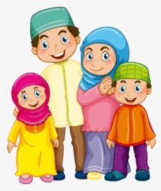 Png Pinterest Muslim - Muslim Family Clipart Png, Transparent Png, Free Download