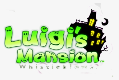 Nintendo Fanon Wiki - Luigi's Mansion Logo With No Background, HD Png Download, Free Download