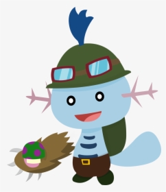 Teemo The Wooper By Karoi5-d4vrh07 - Cartoon, HD Png Download, Free Download
