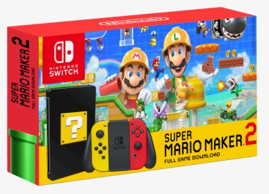 Nintendo Switch Super Mario Maker 2, HD Png Download, Free Download