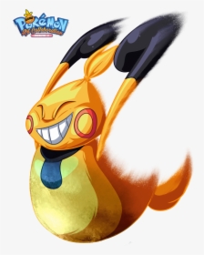 Makuhita Using Heavy Slam By Brzozod526 , Png Download - Cartoon, Transparent Png, Free Download