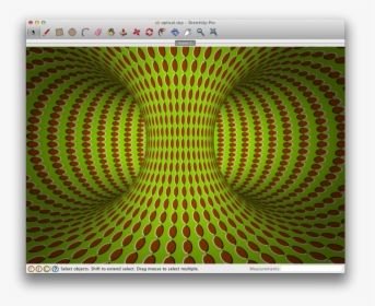 Optical Illusions In Sketchup - Circle, HD Png Download, Free Download