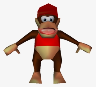 Diddy Kong Transparent Clipart , Png Download - Donkey Kong Png 64, Png Download, Free Download