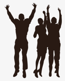 Three People Silhouette, HD Png Download, Free Download