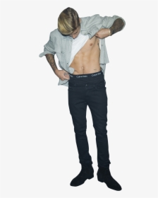 Justin Bieber Showing Sixpack Png Image - Justin Bieber Calvin Klein Fotos 2019, Transparent Png, Free Download