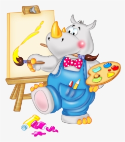 Animal Painter Clip Art, HD Png Download, Free Download