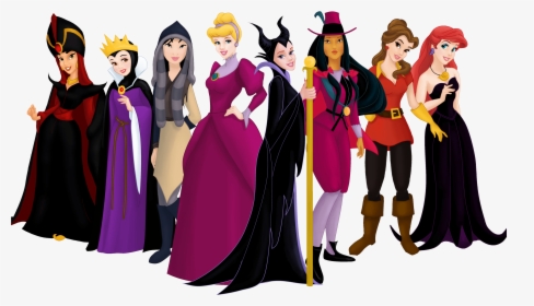 Evil Princesses Png Clipart Picture - Disney Princesses As Villains, Transparent Png, Free Download
