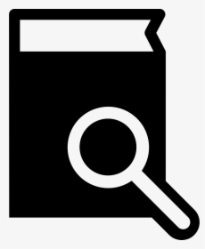 Book Search Interface Symbol - Search Book Icon Png, Transparent Png, Free Download