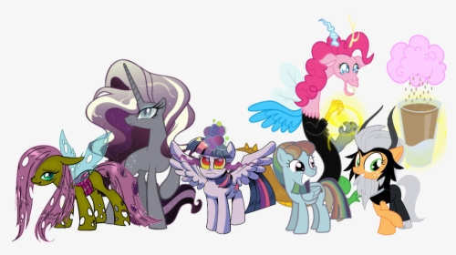 Pony Rarity Princess Luna Princess Celestia Cartoon - My Little Pony: Friendship Is Magic, HD Png Download, Free Download