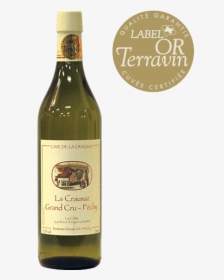 Fechy Grand Cru Cave Crausaz Terravin Ori - Glass Bottle, HD Png Download, Free Download