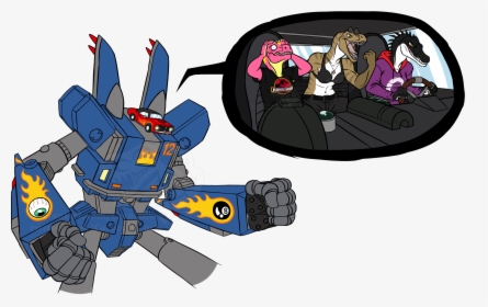 Chicks Dig Giant Robots - Cartoon, HD Png Download, Free Download