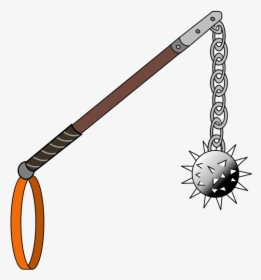 File - Flail01 - Svg - Anime Flails Weapon Transparent, HD Png Download, Free Download