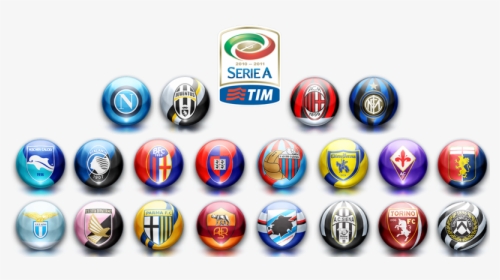 Serie A Italia Clubes, HD Png Download, Free Download