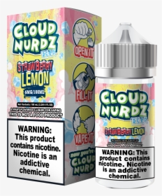 Cloud Nurdz Strawberry Lemon Iced, HD Png Download, Free Download