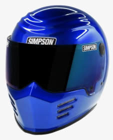 Simpson Helmet Outlaw Bandit Blue, HD Png Download, Free Download