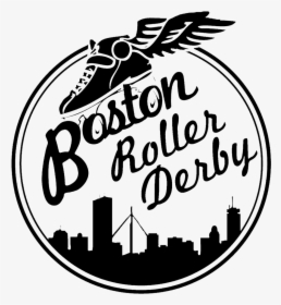 Roller Derby Png , Png Download - Boston Roller Derby Logo, Transparent Png, Free Download