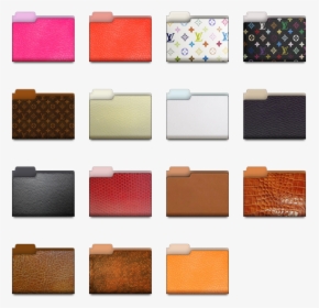 Leather Folder Icon Pack By Lemarquis - Free Mac Folder Icon, HD Png Download, Free Download
