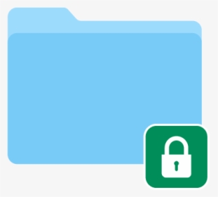 4-1 Help Encrypted Folder Mac - Encrypted Folder Icon, HD Png Download, Free Download