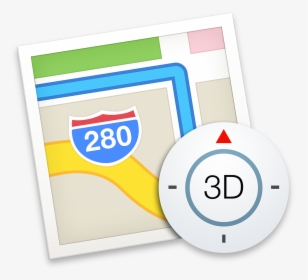Mail Icon Png -yosemite Mac Os X Icons - Apple Mac Maps Icon, Transparent Png, Free Download