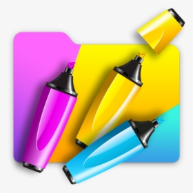 Writing Folder Icon Mac , Png Download - Graphic Design, Transparent Png, Free Download