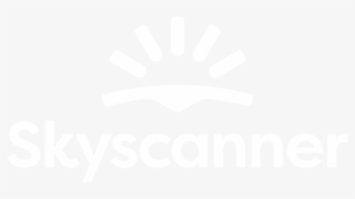 Skyscanner Logo Lockupvertical White Rgb - Johns Hopkins White Logo, HD Png Download, Free Download