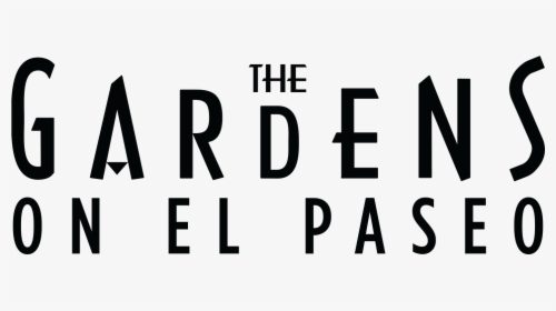 The Gardens On El Paseo - Calligraphy, HD Png Download, Free Download